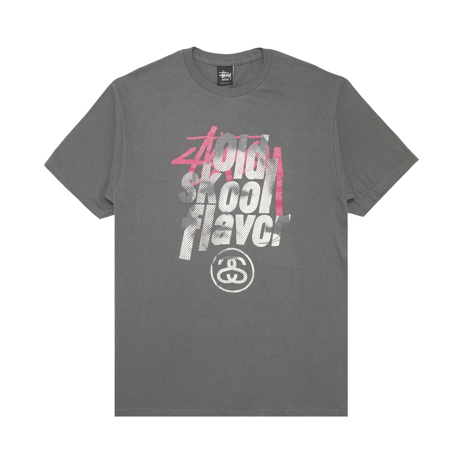 

Футболка Stussy Stock OSF, цвет уголь