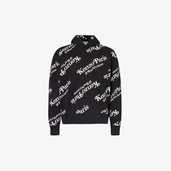 

Толстовка из хлопкового джерси с фирменным принтом kenzo x verdy Kenzo, черный