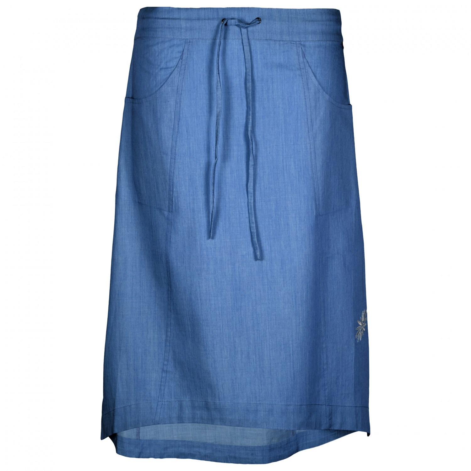 цена Юбка Skhoop Women's Linnea Long Skirt, цвет Denim
