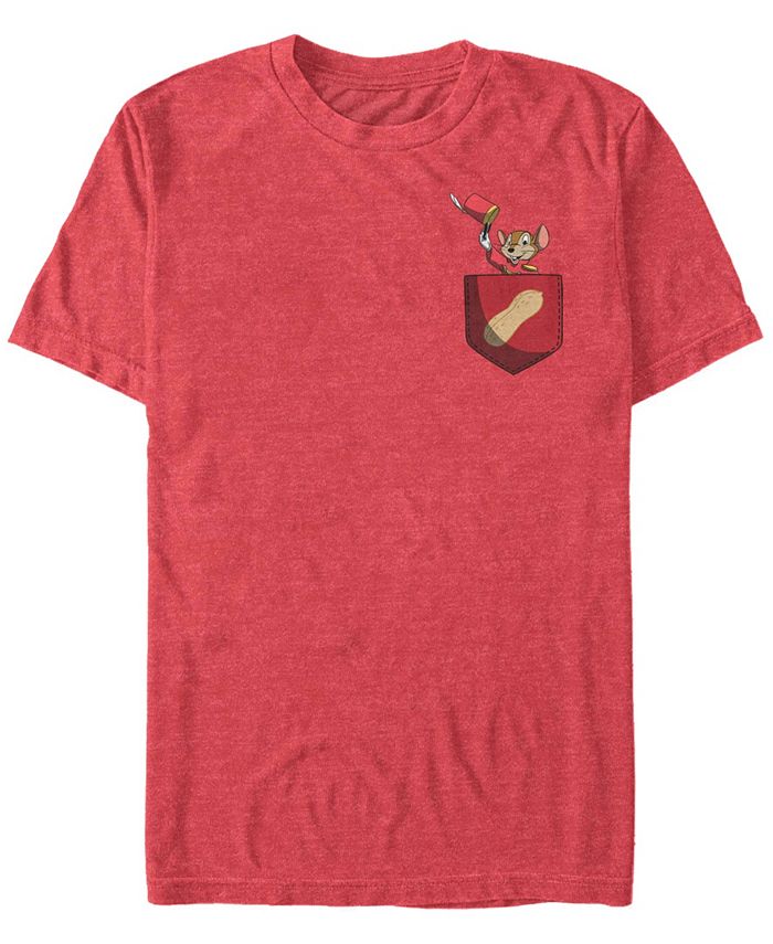 Мужская футболка Timothy с карманом и коротким рукавом Fifth Sun, красный