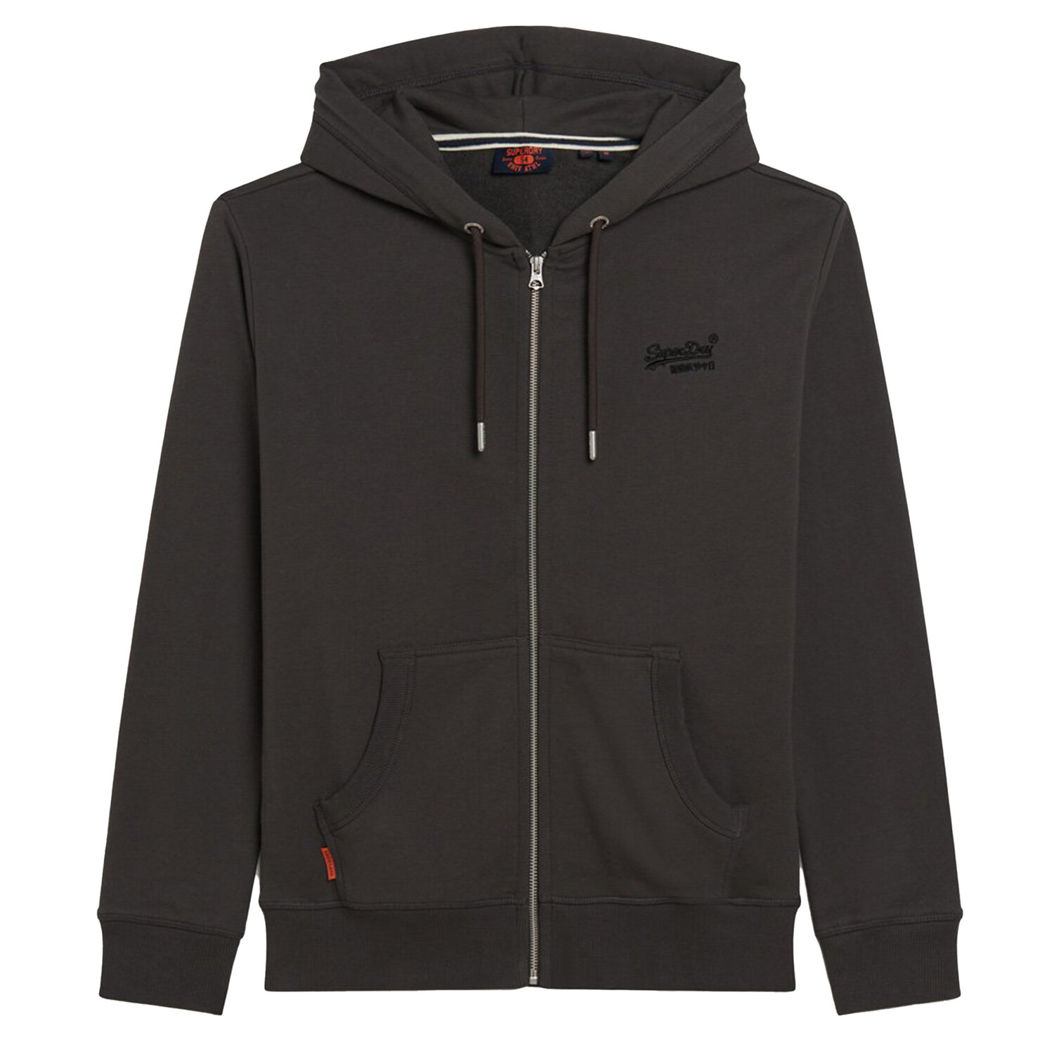 Толстовка Superdry Sweatjacke, винтажный черный