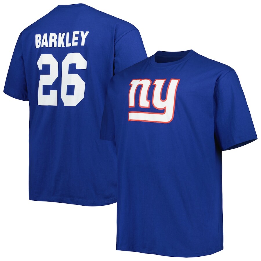 

Футболка с именем и номером Fanatics Branded New York Giants, роял