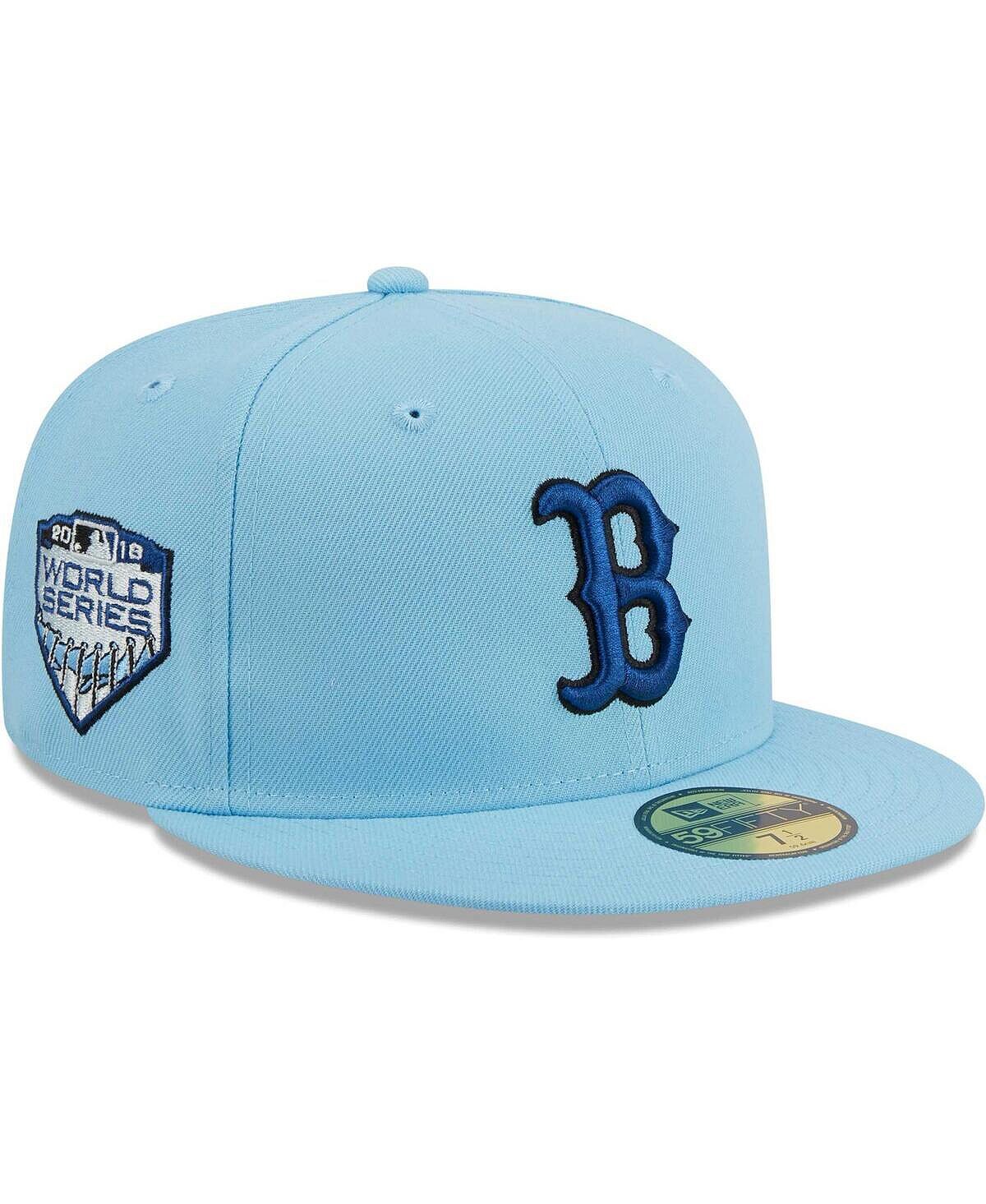 

Мужская голубая приталенная кепка Boston Red Sox 59FIFTY New Era