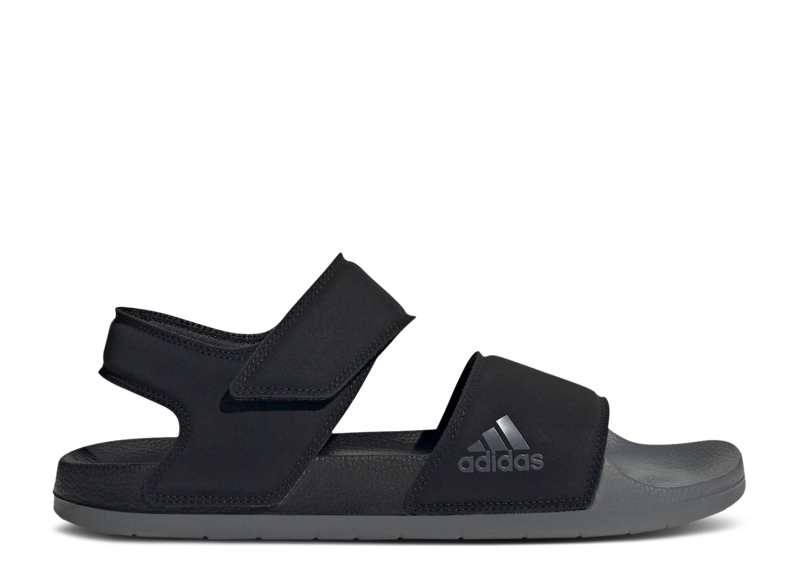 Кроссовки adidas Adilette Sandal 'Black Grey', черный adilette sandal 4