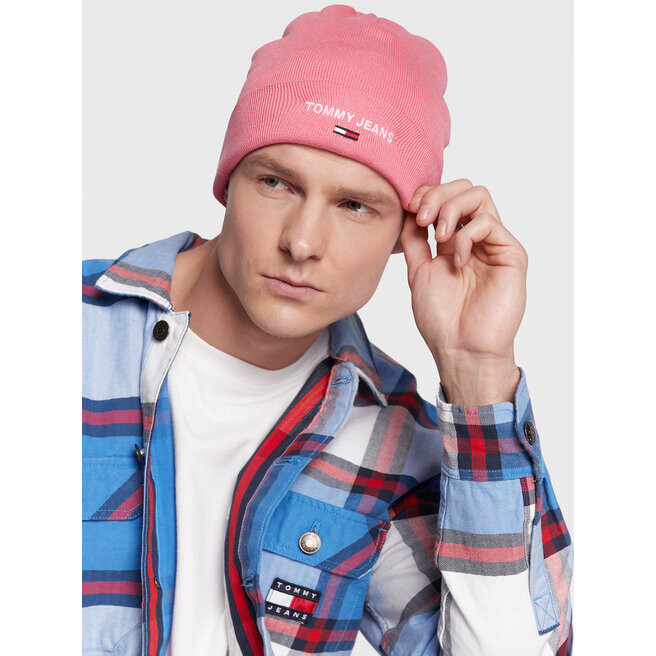 

Шапка Tommy Jeans, розовый