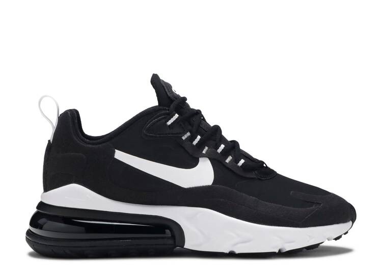

Кроссовки Nike WMNS AIR MAX 270 REACT 'BLACK WHITE', черный