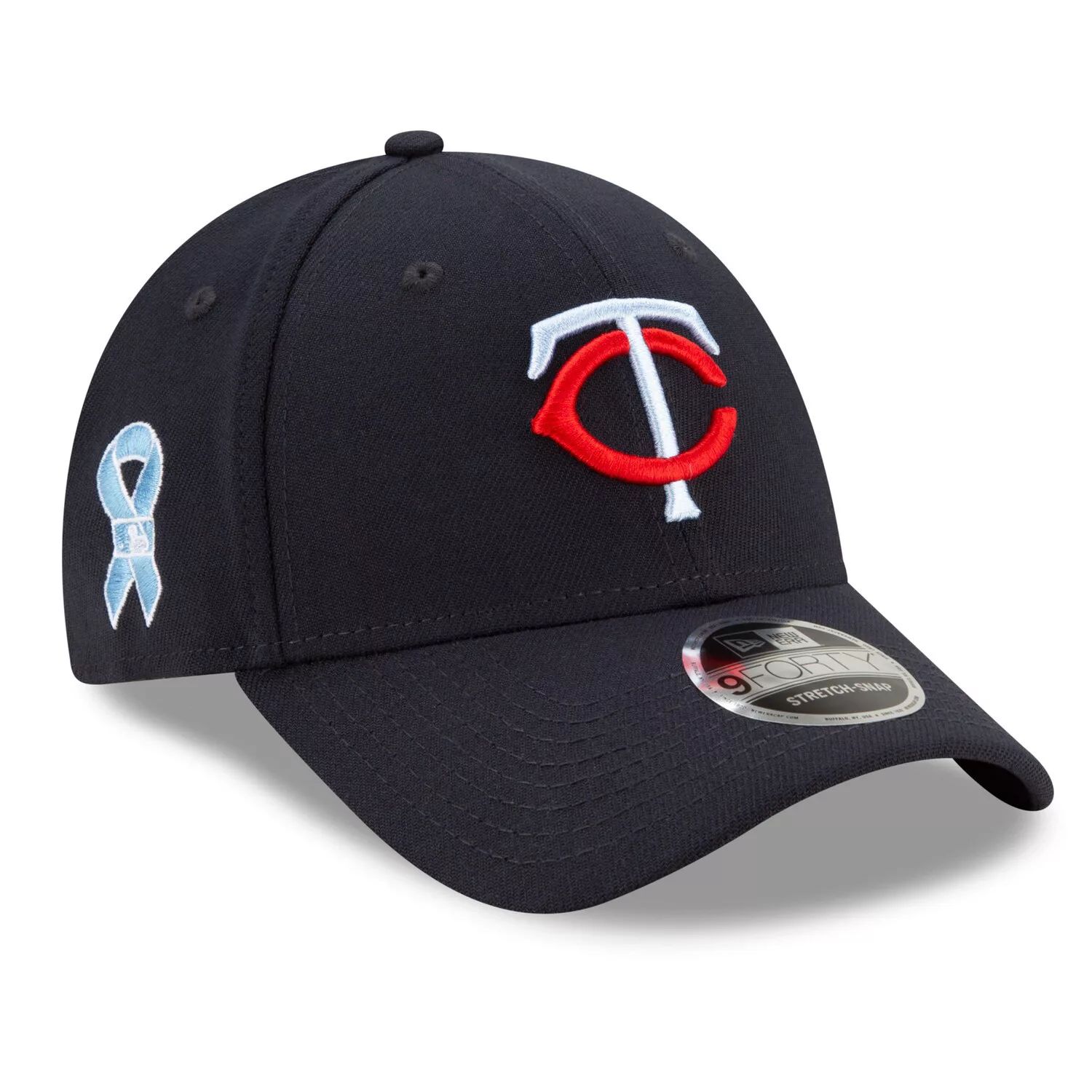 

Мужская регулируемая шапка New Era Navy Minnesota Twins 2021 Father's Day 9FORTY