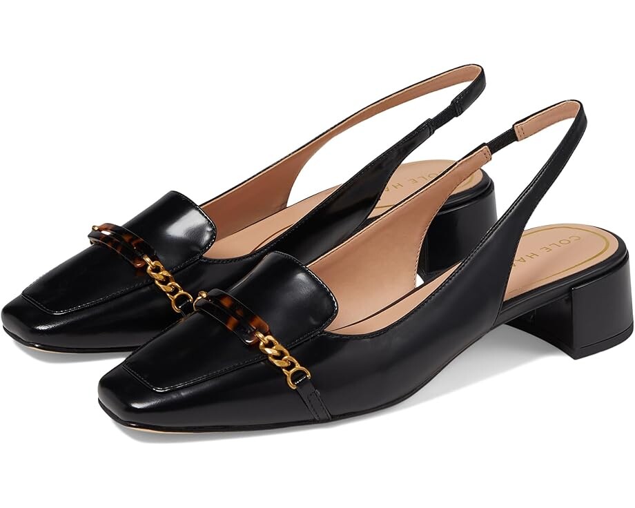 

Туфли Cole Haan Penley Slingbck Pump, цвет Black Box Leather