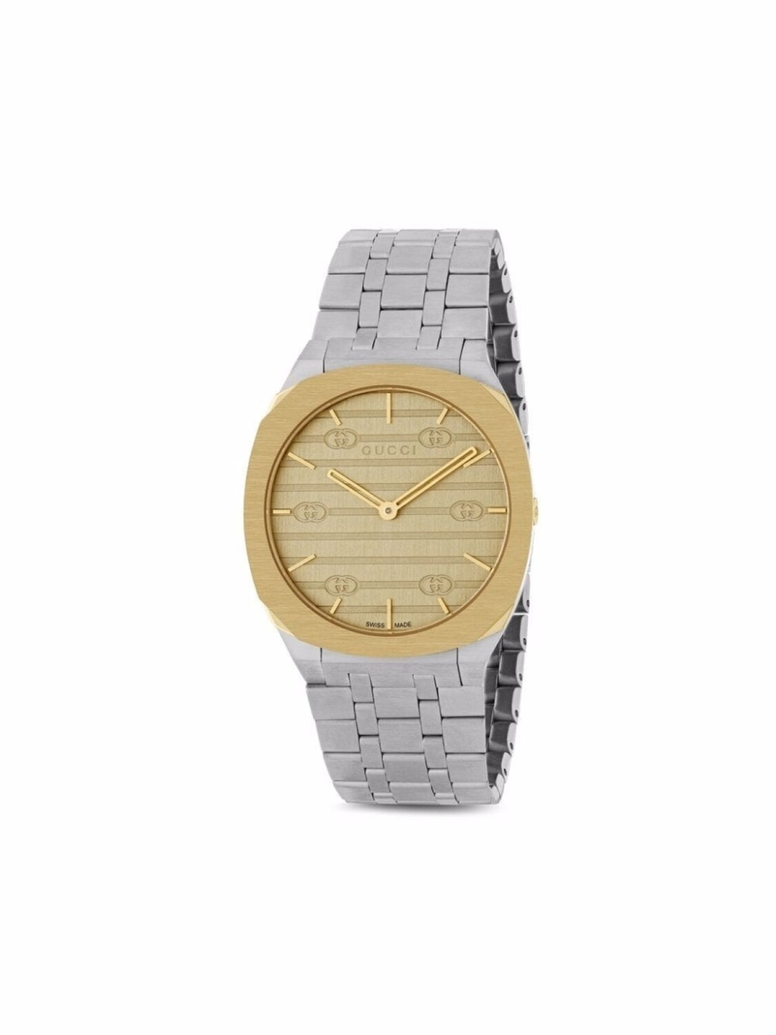 

Наручные часы 25H 34 мм Gucci, золотистый