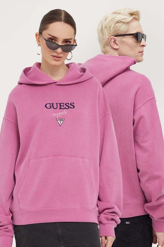 

Фуфайка Guess Originals, фиолетовый