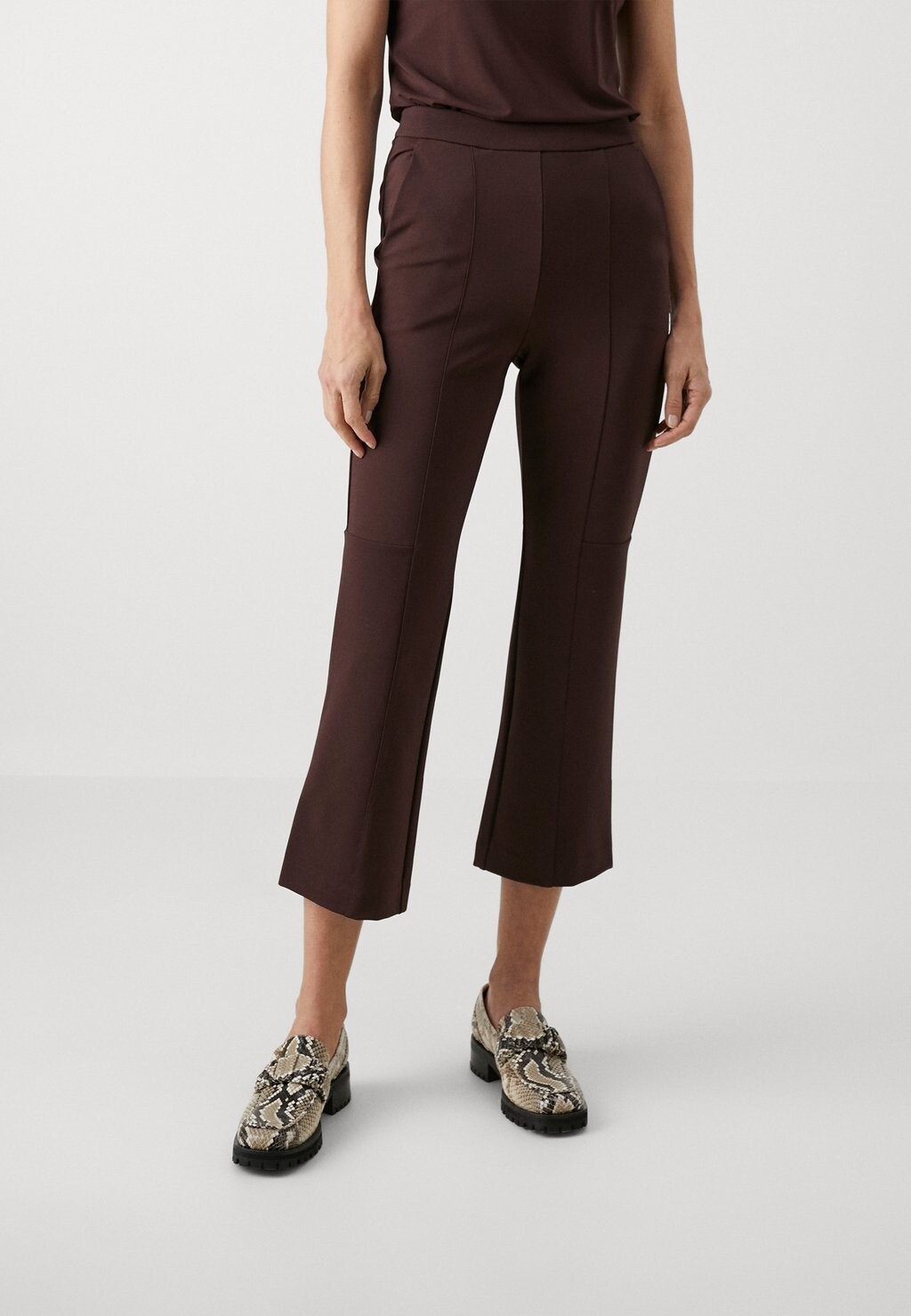 

Брюки GLASGOW Max Mara Leisure, цвет vinaccia