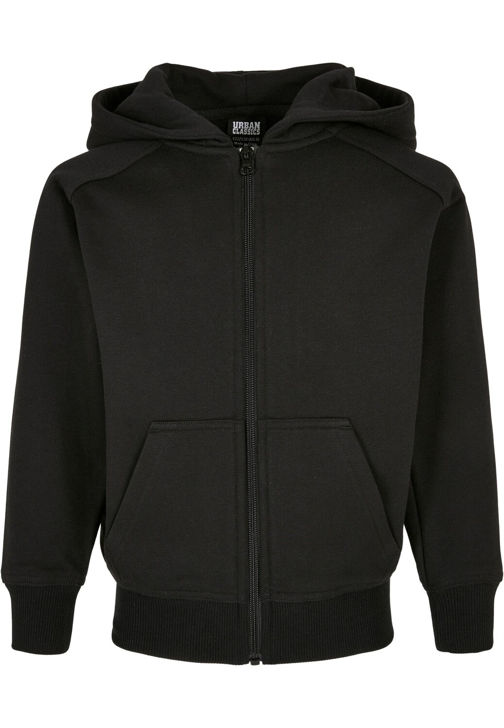 

Толстовка Urban Classics Zip Kapuzenpullover, черный