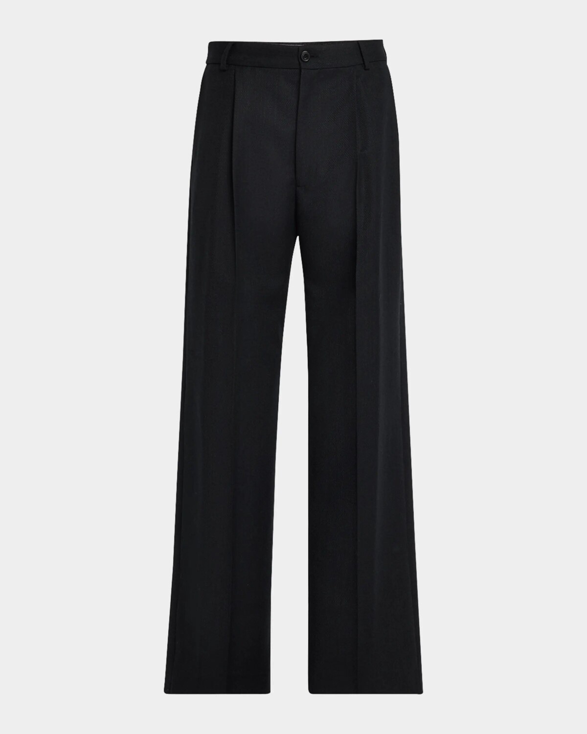 

Мужские шерстяные брюки Penrud Dries Van Noten, черный