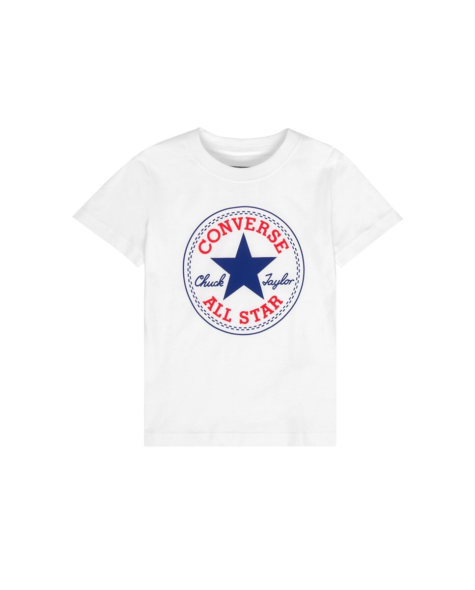 

Футболка для мальчика с длинными рукавами Converse, белый