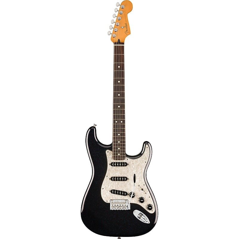 

Электрогитара Fender 70th Anniversary Player Stratocaster Guitar, Rosewood Fretboard, Nebula Noir