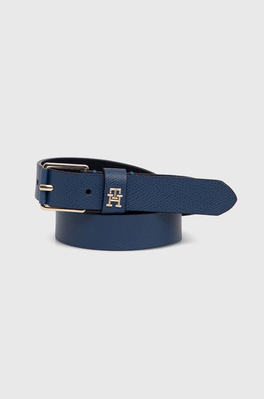 

Кожаный ремень Tommy Hilfiger, синий