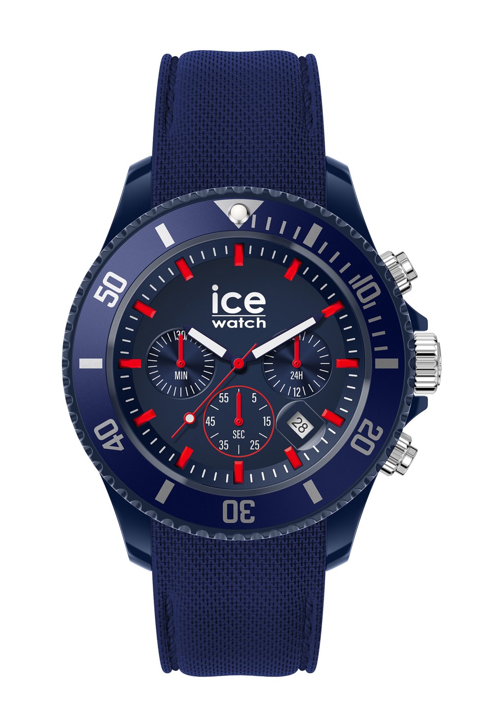 hamilton l dead ice Хронограф Ice-Watch, синий красный l
