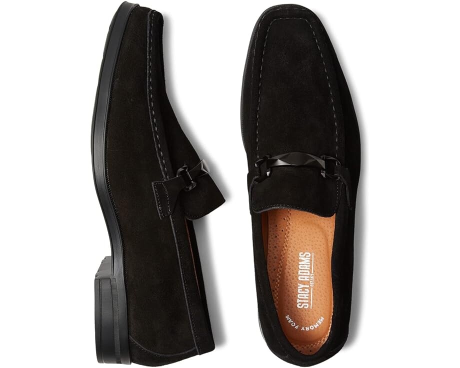 

Лоферы Stacy Adams Paragon Slip-On Loafer, цвет Black Suede