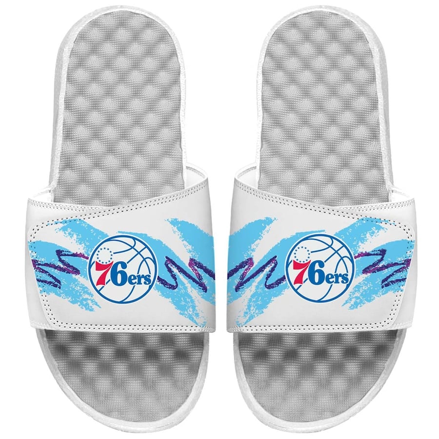 

Шлепанцы ISlide Philadelphia 76Ers, белый