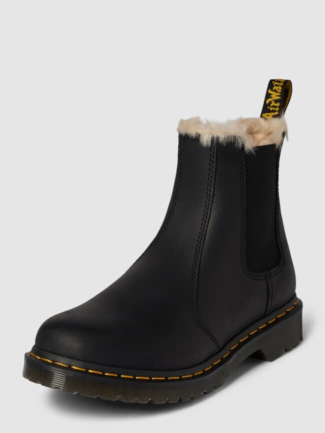 

Ботинки челси на подкладке модель "Леонора" Dr. Martens, черный