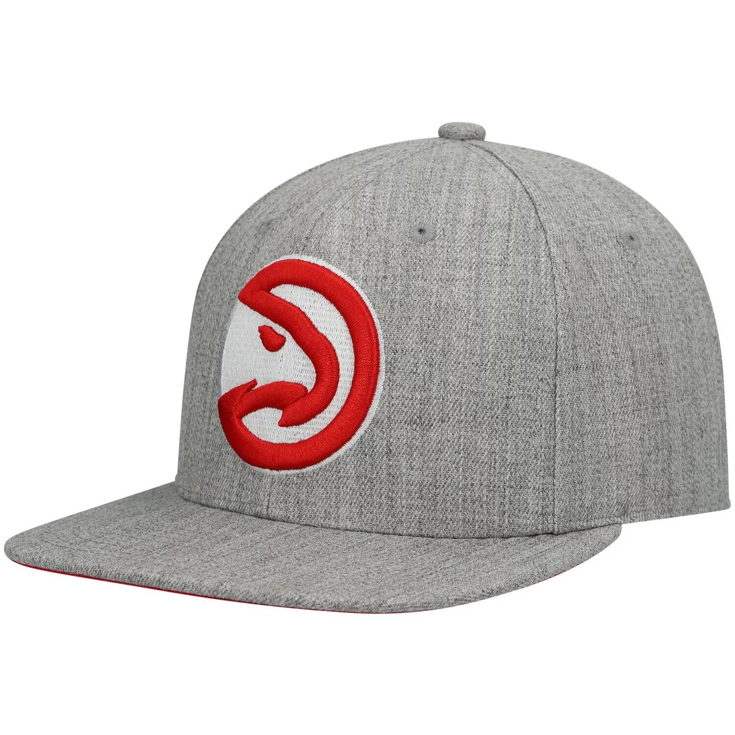 

Мужская серая кепка Mitchell & Ness Heathered Atlanta Hawks 2.0 Snapback