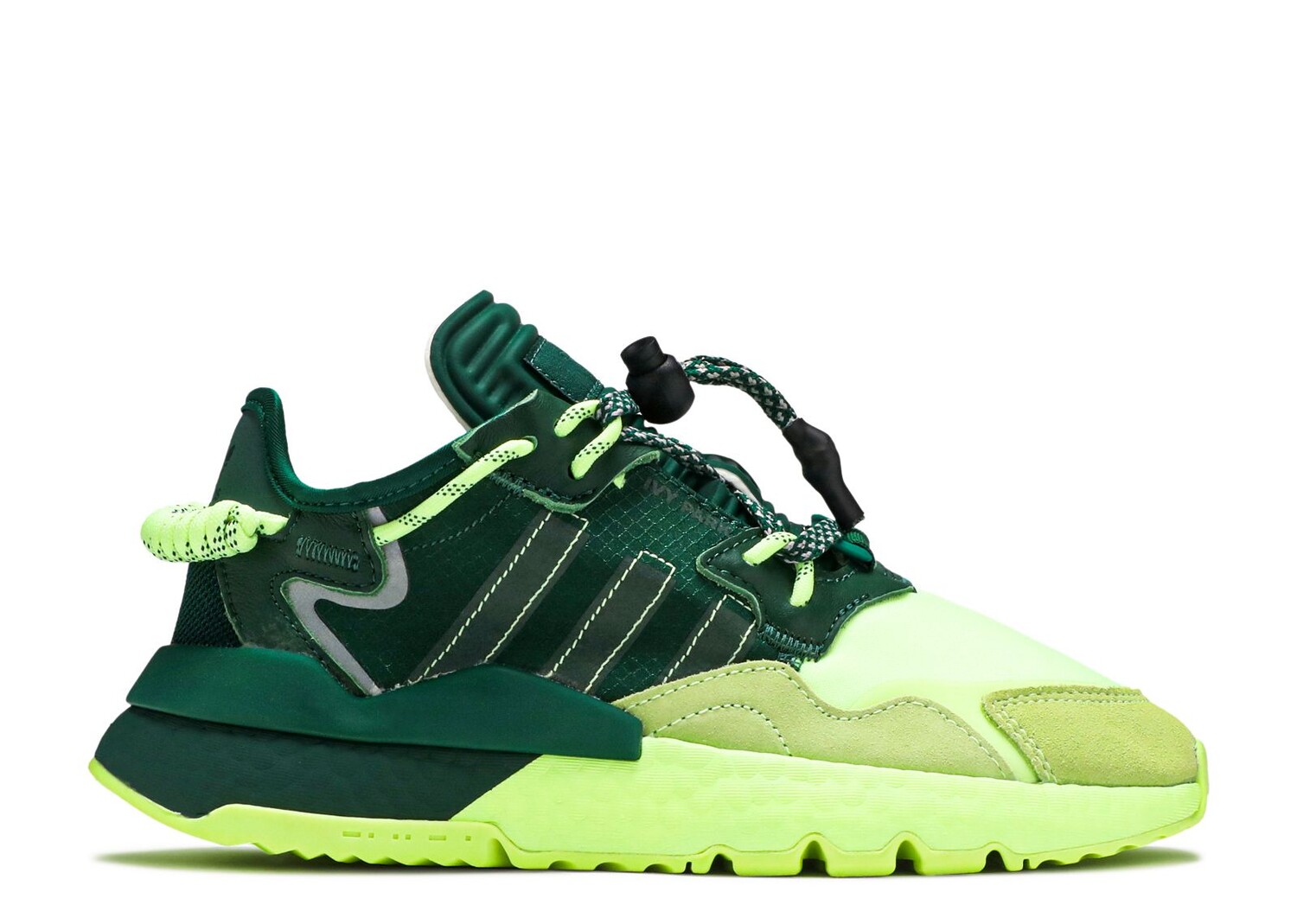 

Кроссовки adidas Ivy Park X Nite Jogger 'Dark Green', зеленый