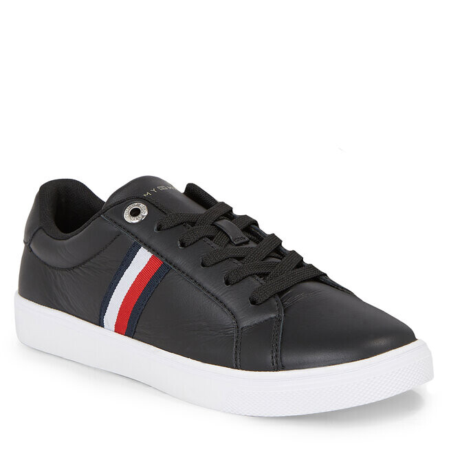 

Кроссовки Tommy Hilfiger EssentialStripes Court, черный