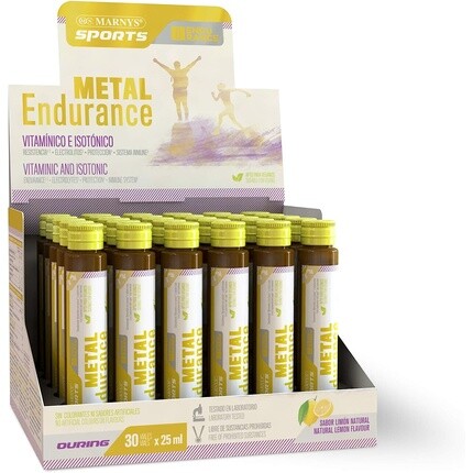 

Электролиты и витамины MARNYS Sports Metal Endurance, 30 флаконов Marny's