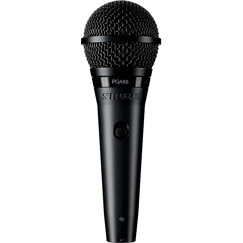динамический микрофон shure pga57 cardioid dynamic instrument microphone w xlr xlr cable Микрофон Shure PGA58-XLR Cardioid Dynamic Vocal Microphone