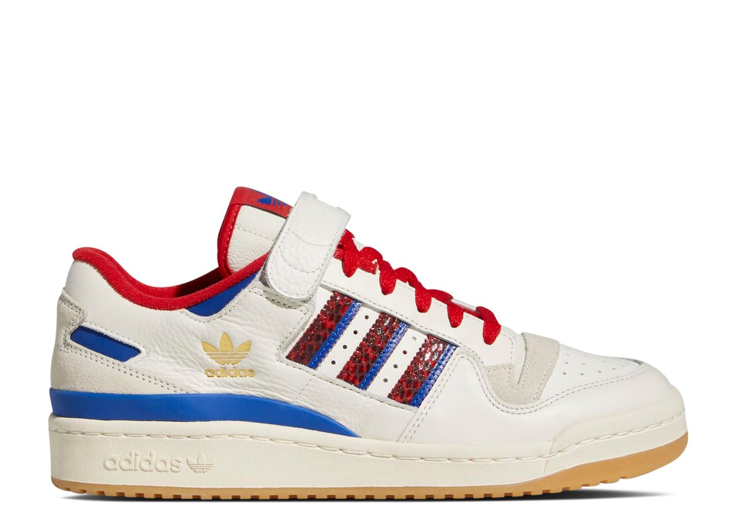 

Кроссовки adidas Forum 84 Low 'Off White Scarlet Snakeskin', кремовый, Бежевый