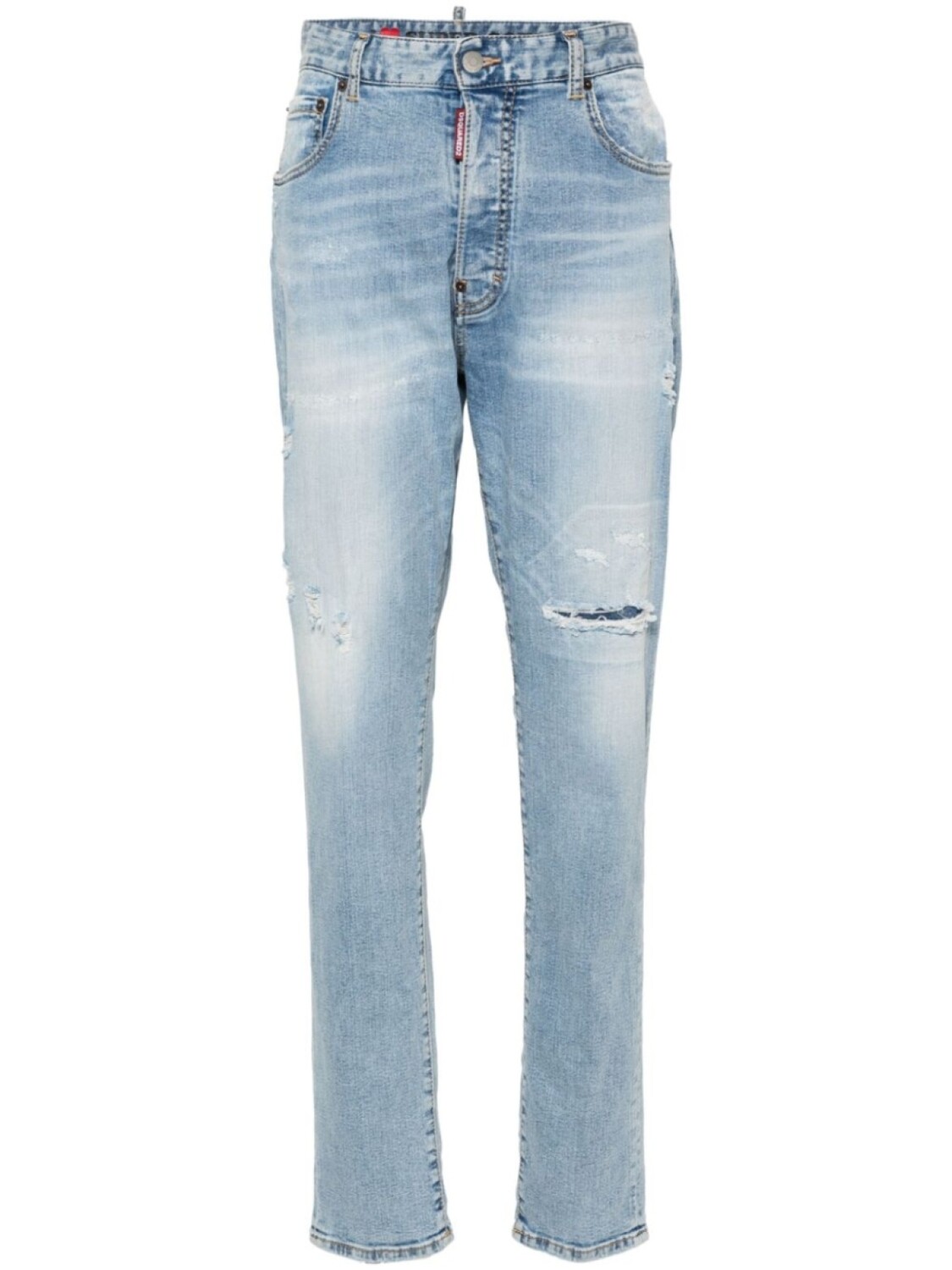 

Dsquared2 зауженные джинсы 642, синий