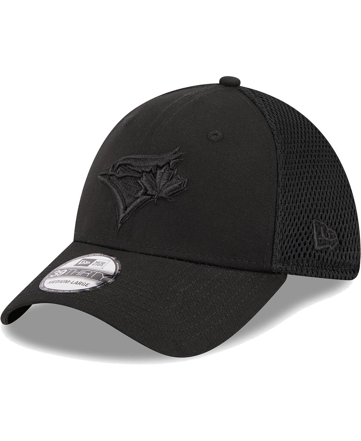 

Мужская кепка Toronto Blue Jays Black-on-Black Neo 39THIRTY Flex Hat New Era