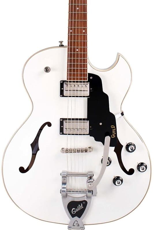

Электрогитара Guild Starfire I SC Newark Florentine-Cut Semi-Hollow w/tremolo Snowcrest White