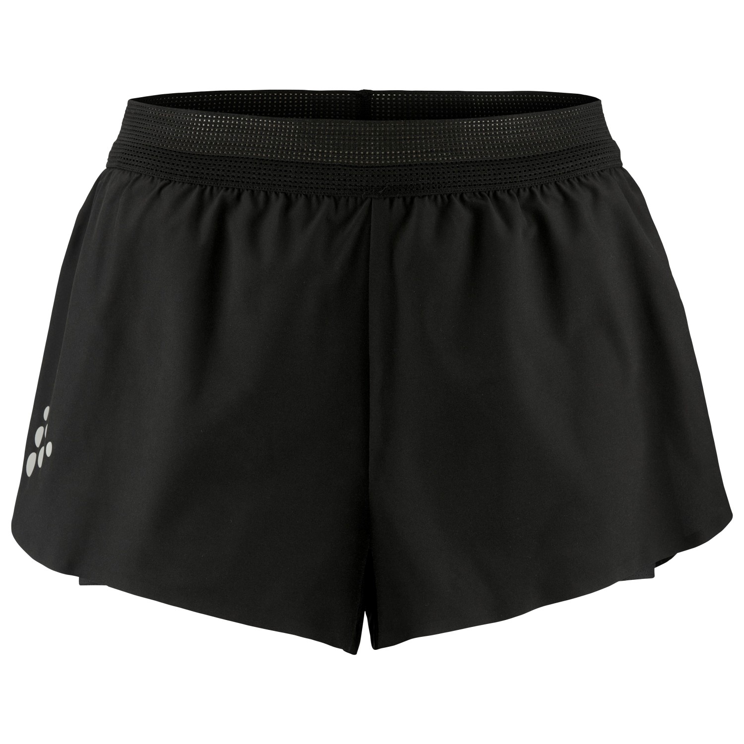 Шорты для бега Craft Women's Pro Hypervent Split Shorts 2, черный