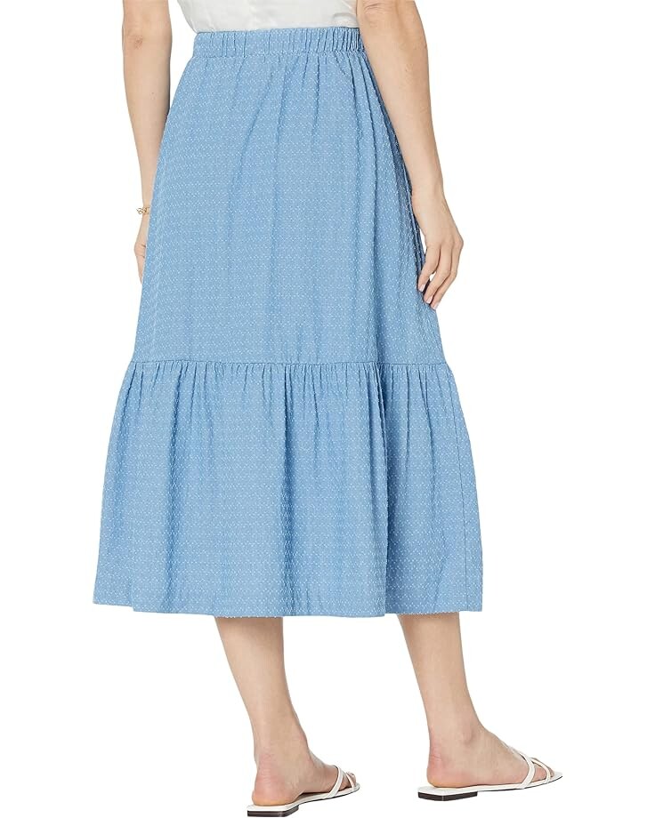 

Юбка line and dot Phoebe Midi Skirt, цвет Denim Blue
