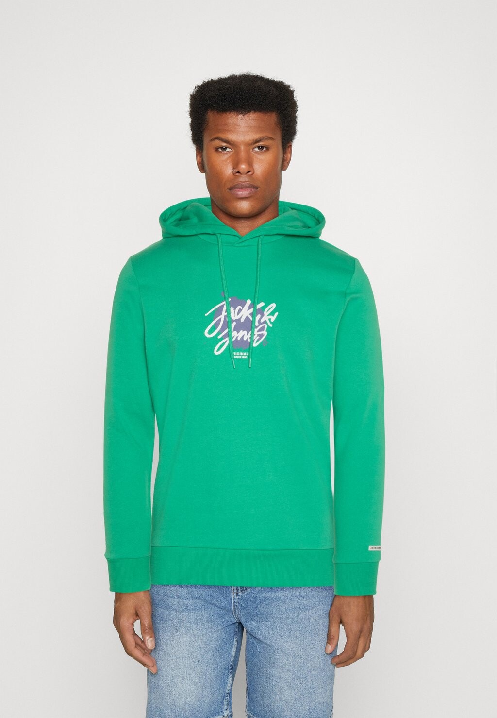 

Толстовка Jack & Jones Jorsergey Hood, падуб зеленый