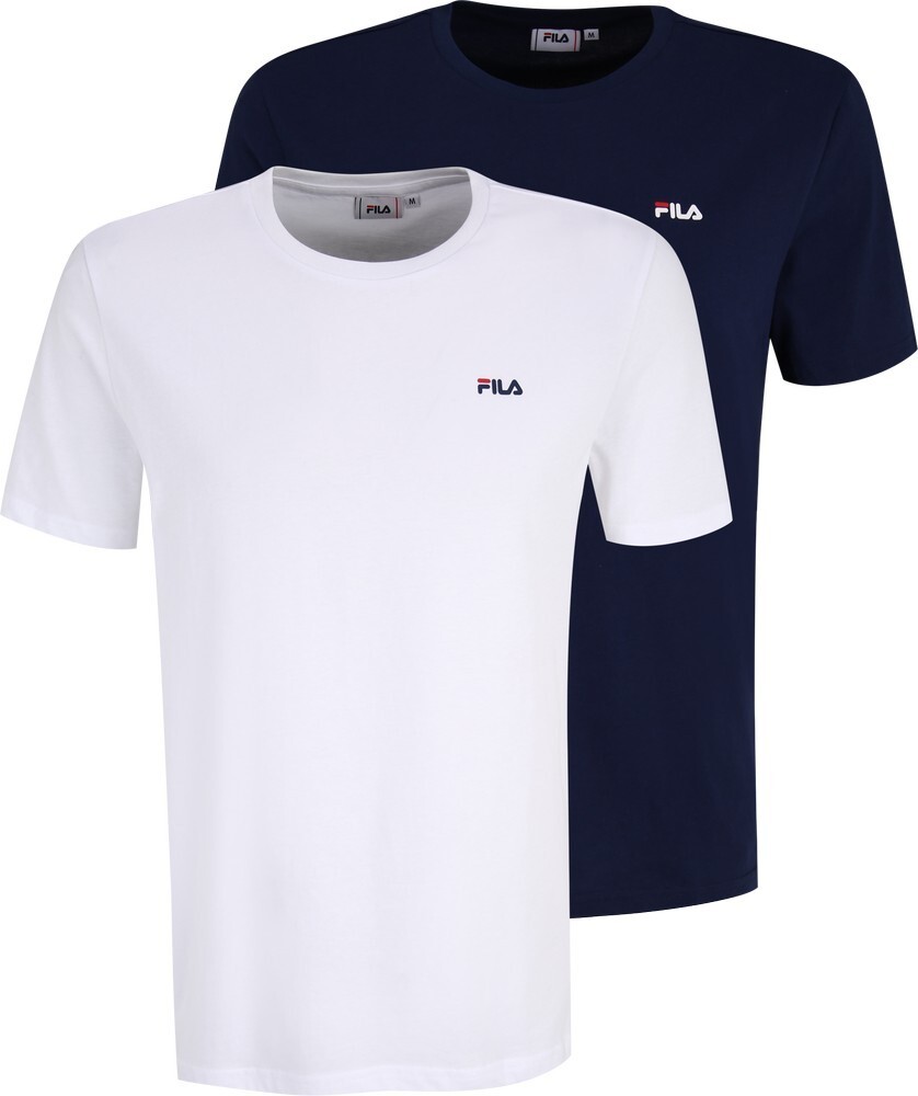 

Футболка Fila Brod Tee Double Pack, белый