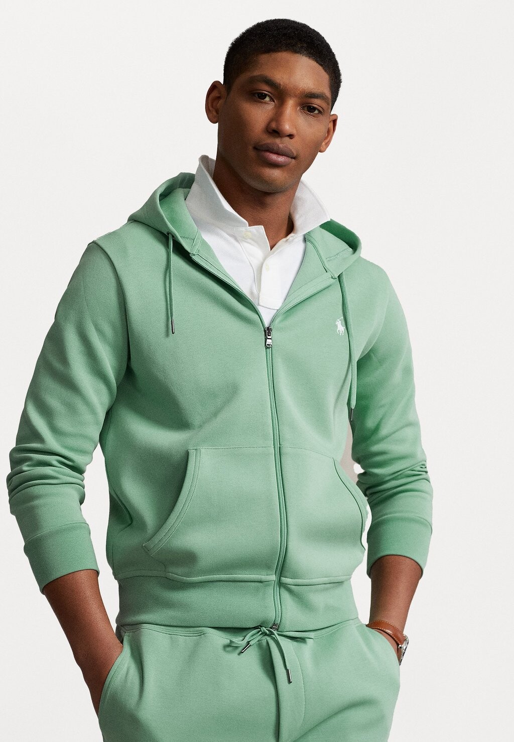 

Толстовка на молнии LONG SLEEVE Polo Ralph Lauren, эссекский зеленый