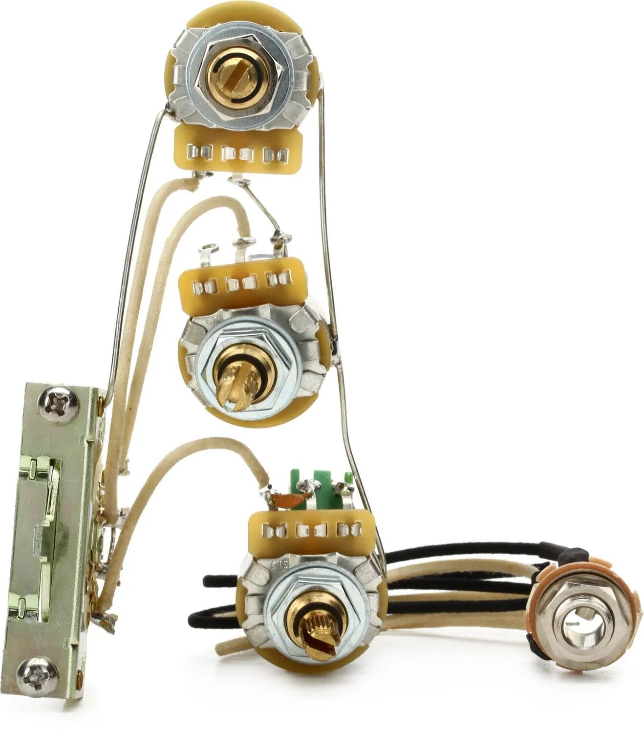 

Предварительно смонтированная тихая катушка Mojotone Stratocaster, 5-контактный комплект проводки