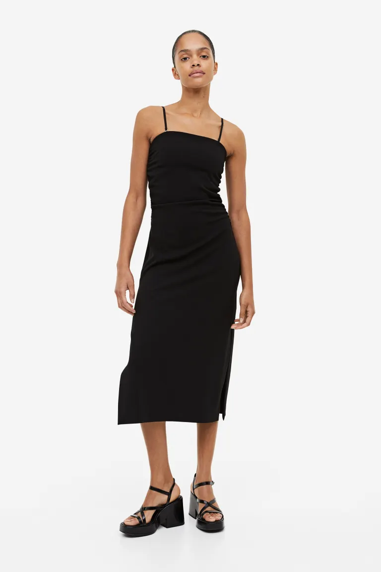 

Босоножки на платформе H&M, черный