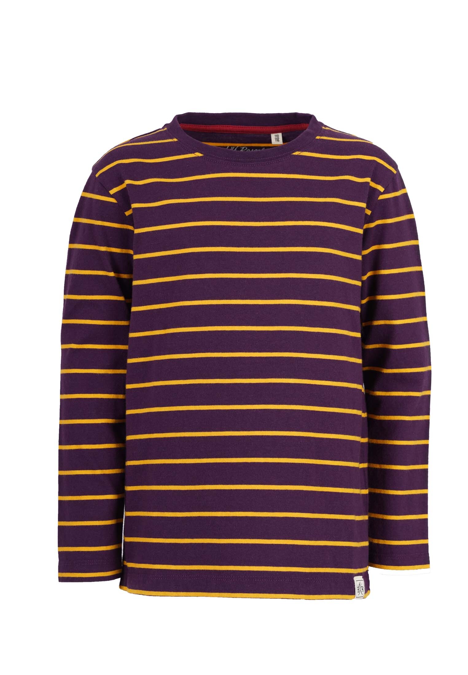 Лонгслив Band of Rascals Striped, цвет dark purple mustard кроссовки ewing focus brown mustard purple