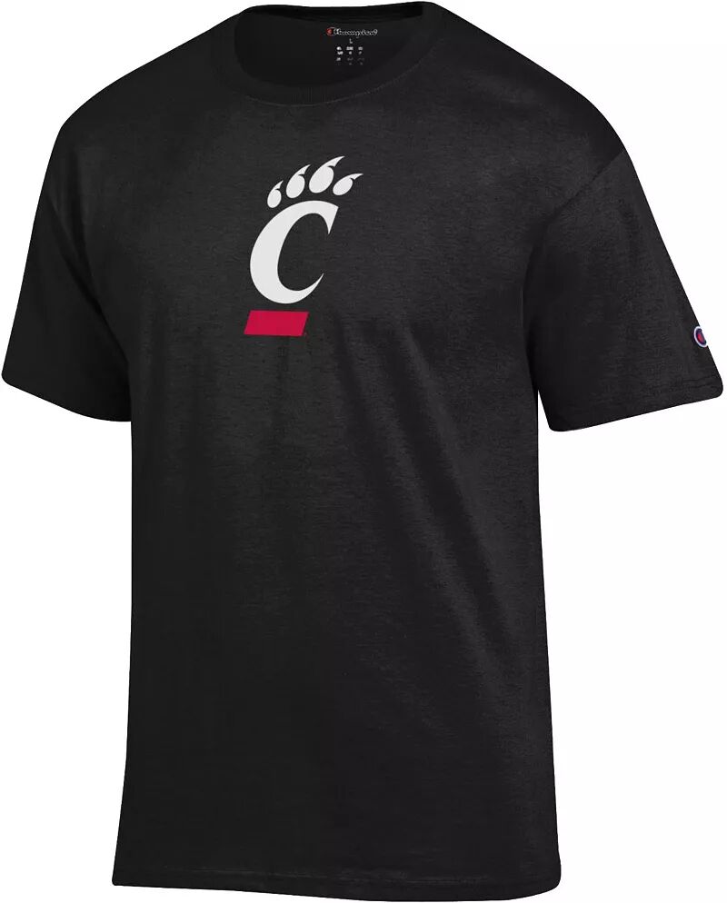 Мужская черная футболка с логотипом Champion Cincinnati Bearcats