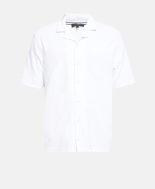 

Рубашка с короткими рукавами – свободный крой Ted Baker, белый