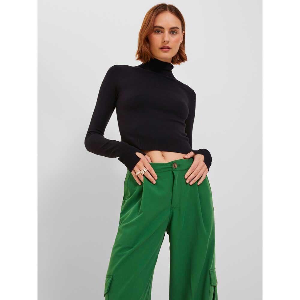 

Свитер Jack & Jones Mia Soft Cropped JJXX Turtle Neck, черный
