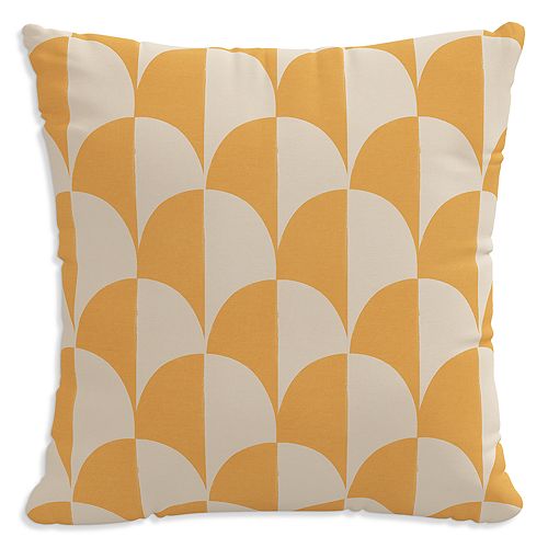 Декоративная подушка с рисунком, 18 x 18 дюймов Sparrow & Wren, цвет Yellow