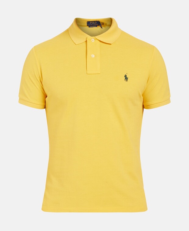 

Рубашка-поло из пике Polo Ralph Lauren, золотой