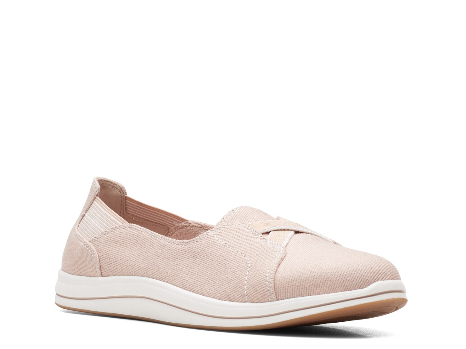 

Слипоны Cloudsteppers Breeze Clarks, серо-коричневый