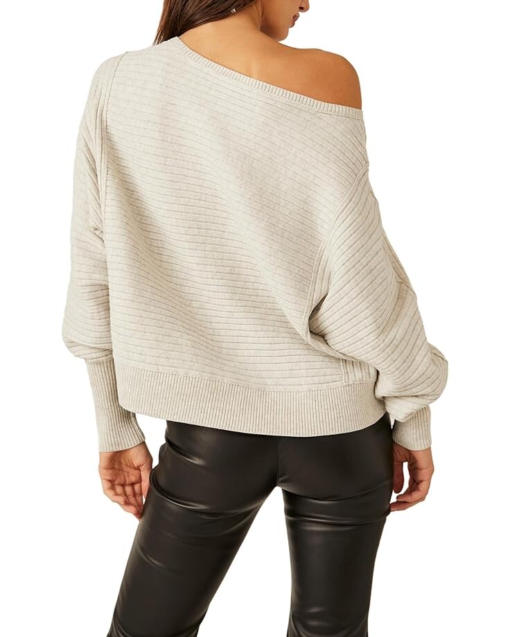 

Свитер Free People Sublime Pullover, цвет White Heather