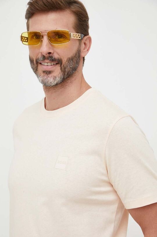 

BOSS BOSS CASUAL хлопковая футболка Boss Orange, оранжевый