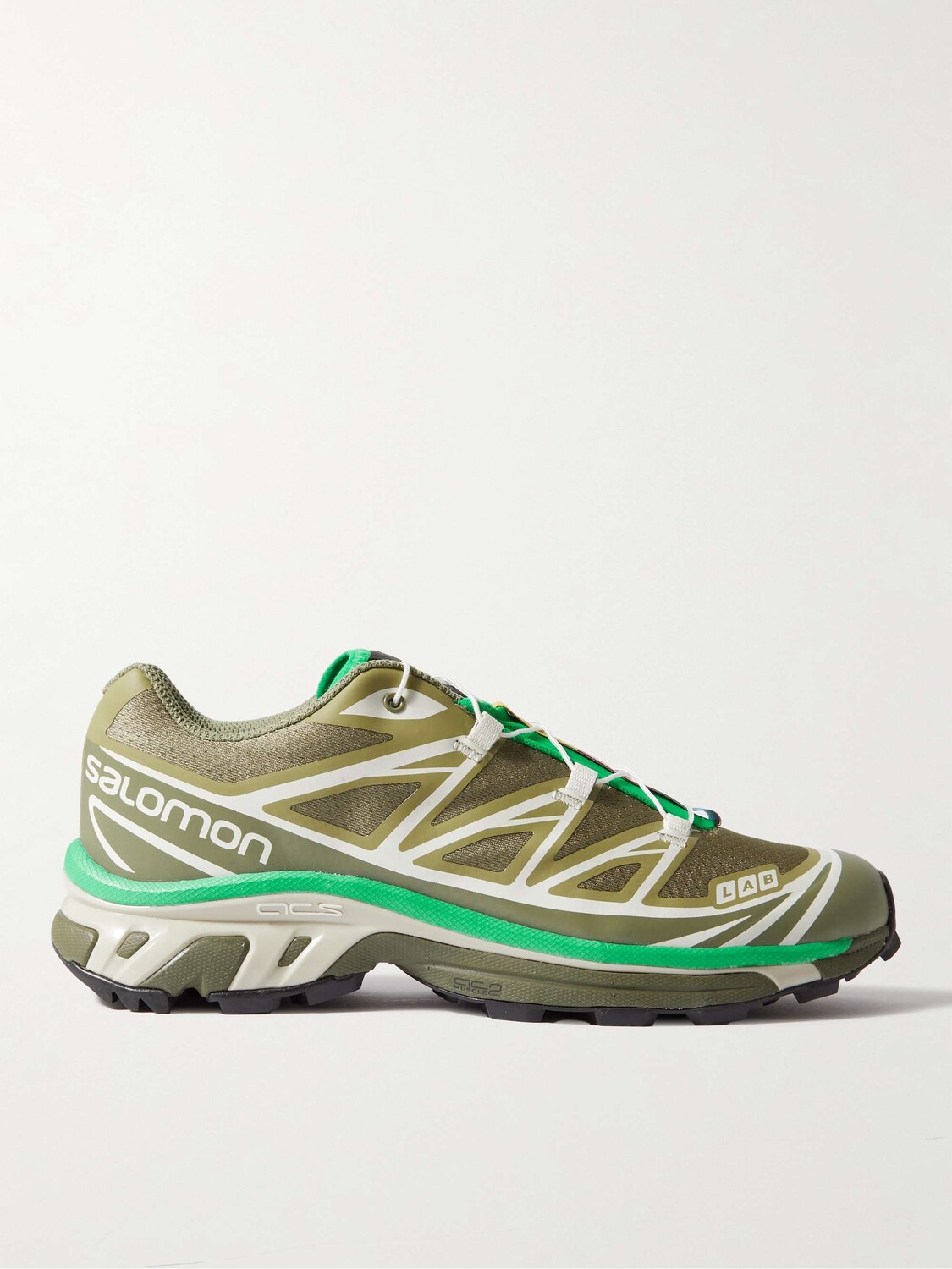 

Кроссовки XT-6 с прорезиненной сеткой SALOMON, зеленый